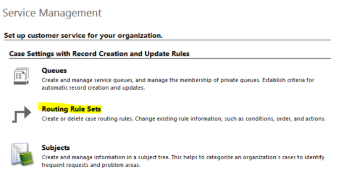 Applying Rules to Customer Cases 1